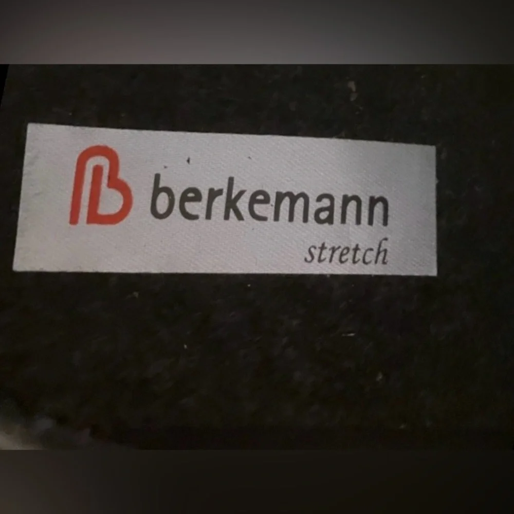 Berkemann Stretch Comfort Wedge Shoes in Metallic Bronze & Black Size 7